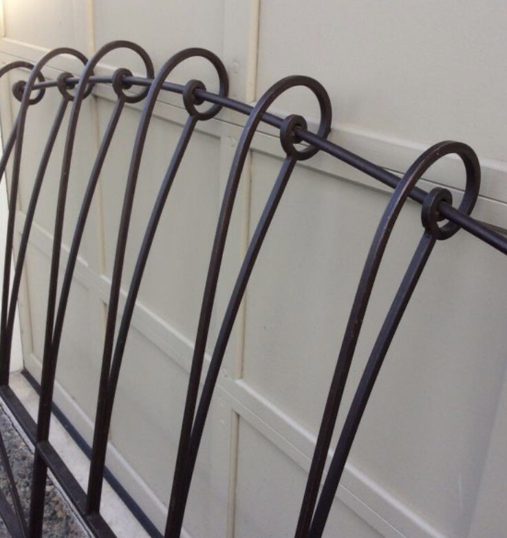 DURABLE, ELEGANT PIER ONE WROUGHT IRON BED eBay