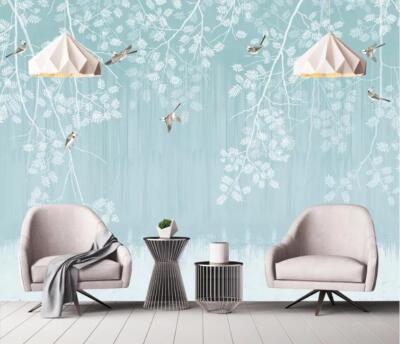 3D Branch Bird K5001 Wallpaper Mural Self-adhesive Removable Sticker Kay