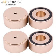 49x22mm Aluminum Isolation Stand Feet Leg Damper For Hifi Audio AMP Speaker 4PCS