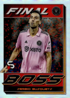 SERGIO BUSQUETS 2024 Topps MLS Superstars Final Boss #FB-7 Soccer