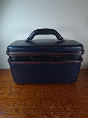 Samsonite Makeup Train Case Tray, Mirror & Keys - Picture 7 of 9