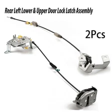Rear Left Lower+Upper Door Lock Latch Assembly For Ford 97-03 F150 Extended Cab