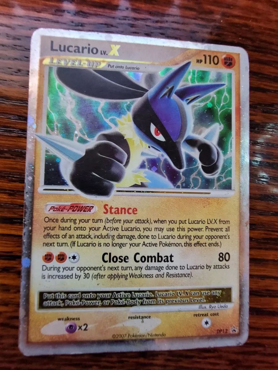 Lucario LV.X, DP Black Star Promos