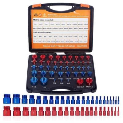 Wondgo Nut & Bolt Thread Checker - 44PCS Independent Assebly Size - View #11