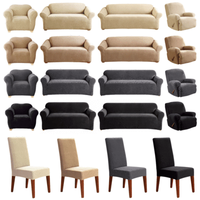SureFit Stretch Couch Sofa Lounge Slip Cover Dining Chair Recliner