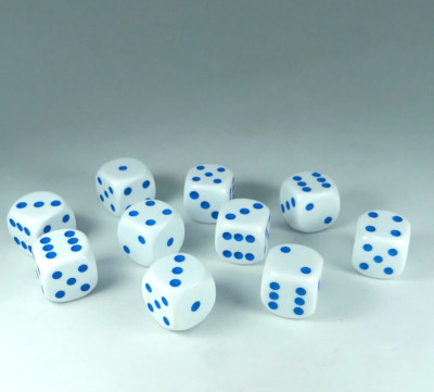 14mm Neu Tabletop Würfel Set - Ideal für Gaming / Wargaming / Bastler DICE2