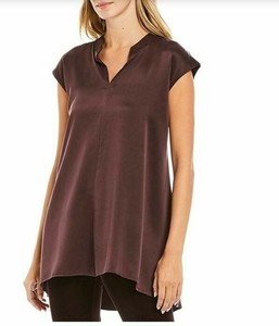eileen fisher silk charmeuse top