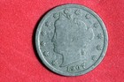ESTATE FIND 1907 - LIBERTY V NICKEL!! #N06443 — photo 1