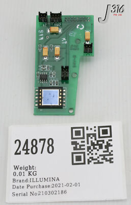 S 24878 ILLUMINA PCB, EX FILTER BOARD, P/N: 254502 230480 | eBay