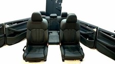 BMW 5 G30 Comfort Seats Leather Dakota Black Schwarz Interior Set
