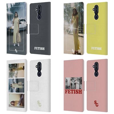 OFFICIAL SELENA GOMEZ FETISH LEATHER BOOK WALLET CASE COVER FOR NOKIA PHONES