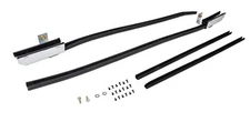 JEGS Quarter Glass Run Channel for 1973-1974 Chevrolet Nova [2-Door Sedan,