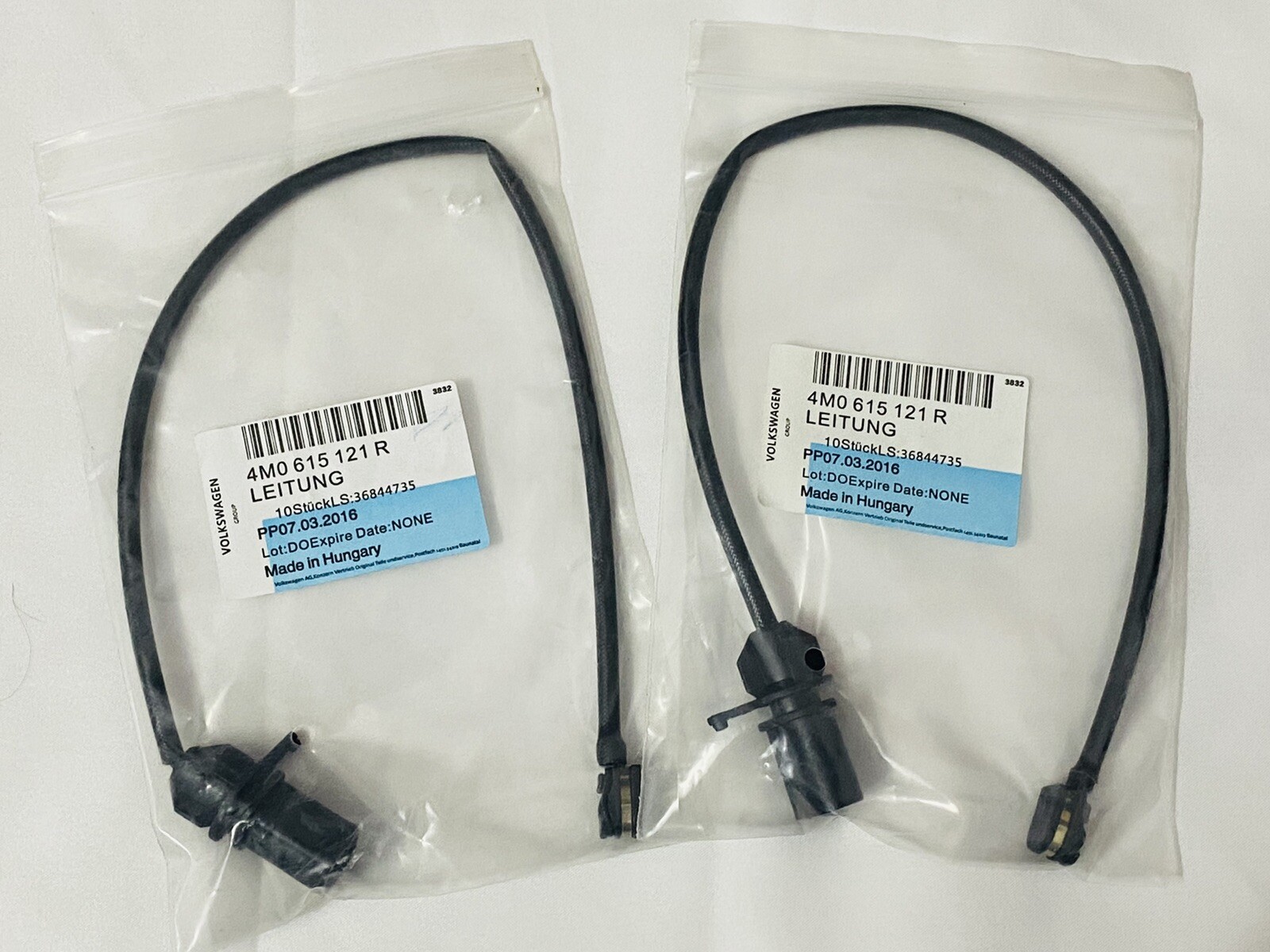🚚Bentley Bentayga Front & Rear Brake Pads Sensors X4