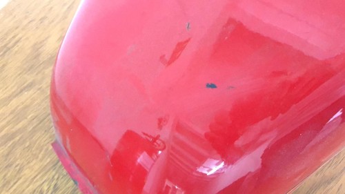 SUZUKI GS550 1979 1980 1981 FUEL TANK 44100-47070-00J GENUINE JAPAN RED * N.O.S - Picture 5 of 9