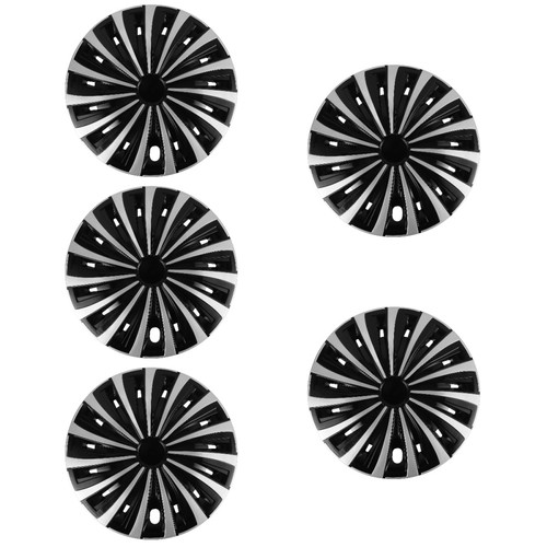 5 Pack Car Center Cover Travel Miss Decorative Wheel Covers Caps - Picture 4 of 12
