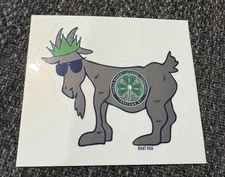 🐐 GOAT USA NY Clothing Rare Charlie Murphy LAX Tournament Sticker - Yorktown NY