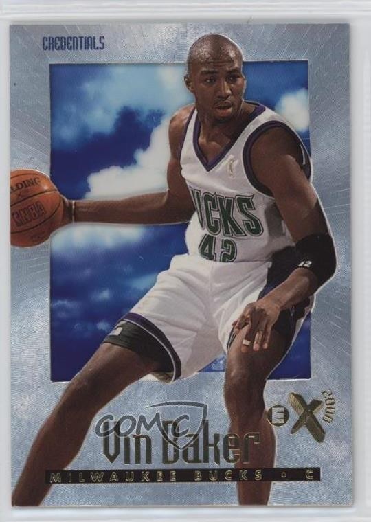 1996-97 Skybox E-X2000 Credentials 114/499 Vin Baker #38 0e5c