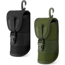 Tactical Molle Portable Sunglasses Case Eyeglasses Bag Outdoor Glasses Pouch US