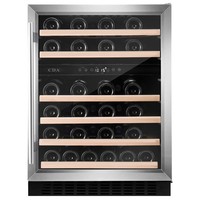 Dual Zone Wine Cooler – 46 Bottle, UV Glass, Humidity Control, 5-20°C