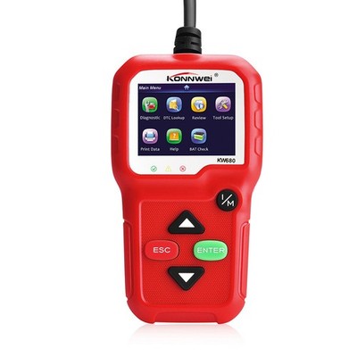 KW680 OBD 2 OBD II CAN Diagnostic Scanner Car Engine Fault Code Reader-Scan Tool