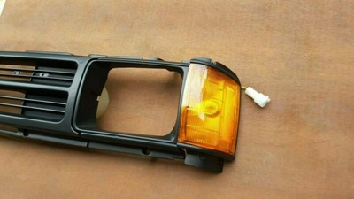 #ad Matte Black Grille Corner Light Bezel fit Toyota Pickup 4Runner 1987 88 4X4 $183.74