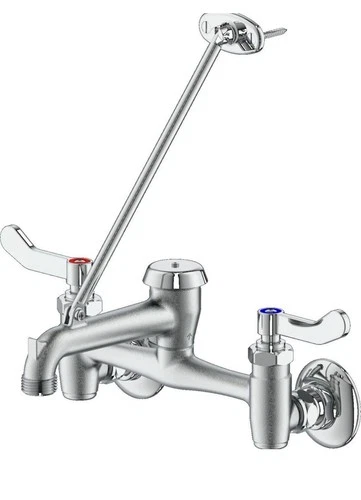 PROFLO PF1119LF 3.8 GPM Wall Mounted Widespread Commercial - Chrome - Picture 1 of 3