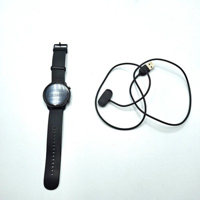 Amazfit GTR 2 Version 47mm Aluminiumgehäuse Silikonarmband Schwarz Thunder black