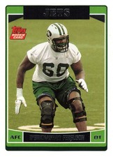 D'BRICKASHAW FERGUSON 2006 Topps #355 Rookie Card New York Jets. rookie card picture