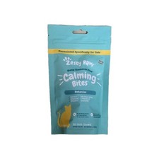 Zesty Paws Cat Calming Bits Bacon Flavor 50 Soft Chews