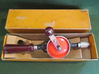 Boxed Vintage Stanley 803 Twin Pinion Hand Drill