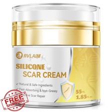 Silicone Scar Cream Gel 1.85 Oz Surgical Acne Burn Stretch Marks