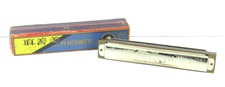 Hohner Goliath 453 Harmonica 48 Reeds Box Post-War Key Of C Post War USED