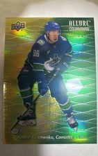 2023-24 Upper Deck Allure - Color Flow Andrei Kuzmenko #CF-8 Yellow Green