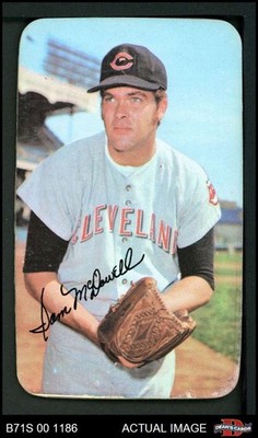 1971 Topps Super #16 Sam McDowell Indians 4 - VG/EX