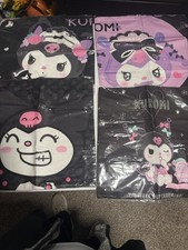 NEW 4 Kuromi 18x18 Throw Pillow Cases Set..