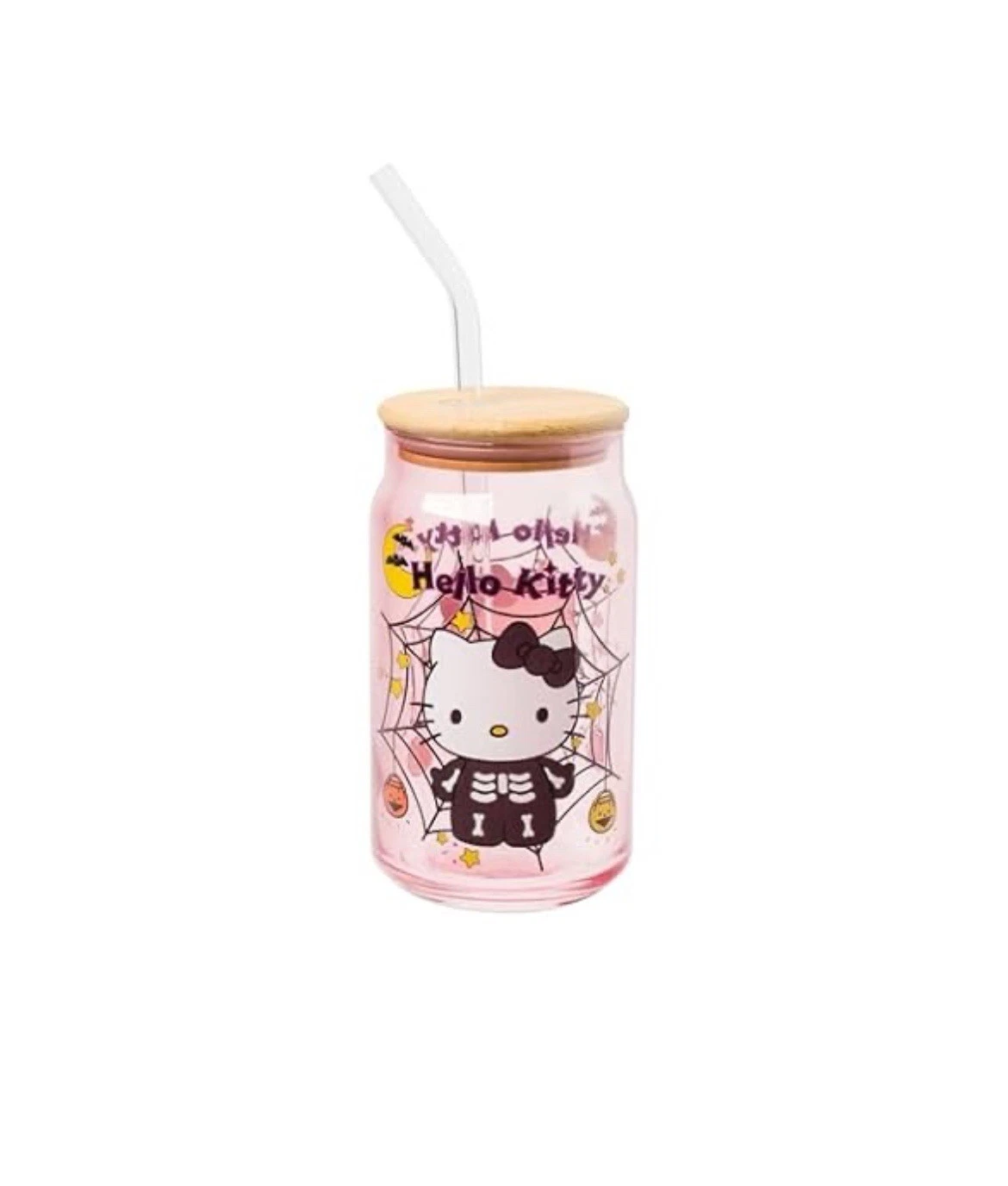 Silver Buffalo Hello Kitty Skeleton Tumbler - Thumbnail 2