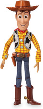 Official Sheriff Woody Talking Action Figure from Toy Story, Features Sounds and