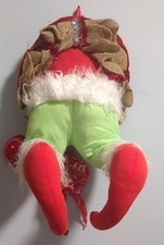 Grinch Doorhanger Christmas Wreath