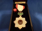 Japanese Medal Japan badge war military WW2 WWII Order of Rising Sun 5th