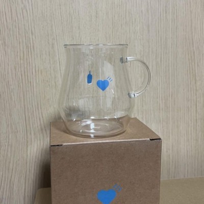 BODUM HUMAN MADE Blue Bottle Coffee Glass Mug 280cc Heat-resistant glassware