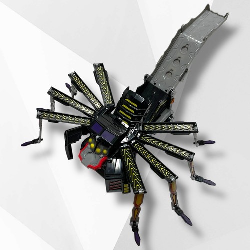 Turning Mecard - MEGA SPIDER Transformer Action Figure Toy Korean TV Mecanimals - Picture 3 of 9