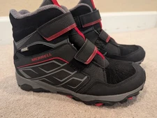 Merrell Moab Boys Polar Waterproof Boots Size 6.5