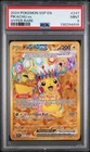 2024 Pokemon Surging Sparks Pikachu Ex Hyper Rare #247 PSA 9
