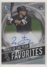 2021 Bowman Rookie of the Year Favorites 130/150 Nick Madrigal #ROYF-NM Auto 0lm