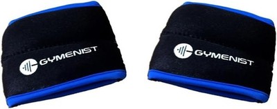 GYMENIST Wrist Weights Running Stylish Bracelet Pair of 2 lb, Black 