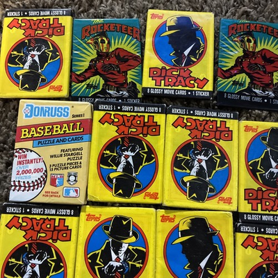 #ad #ad Vintage Unopened MIX Sports Oddball Stickers and Non Sport Wax Packs 15 pack Lot $45.00