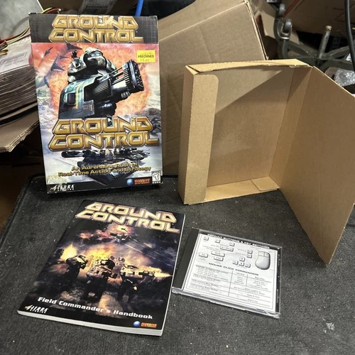 Ground Control (PC, 2000) Big Box PC Sierra CIB
