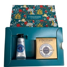 L Occitane En Provence Mini Hand Cream Milk Bar Soap Boxed Gift Set