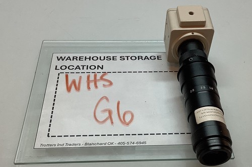 Vintage CCD Color Camera w/ Macro 0.35X Lens 0.67 - 4.5X Zoom Body - Picture 11 of 11