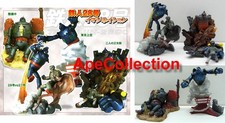 RARO SET 4 Figure Modellini SUPER ROBOT TETSUJIN 28 Bandai